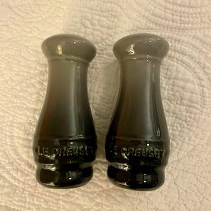 LeCruset Salt and Pepper Shakers